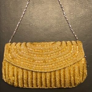 Bijoux Terner Vintage Beaded Clutch